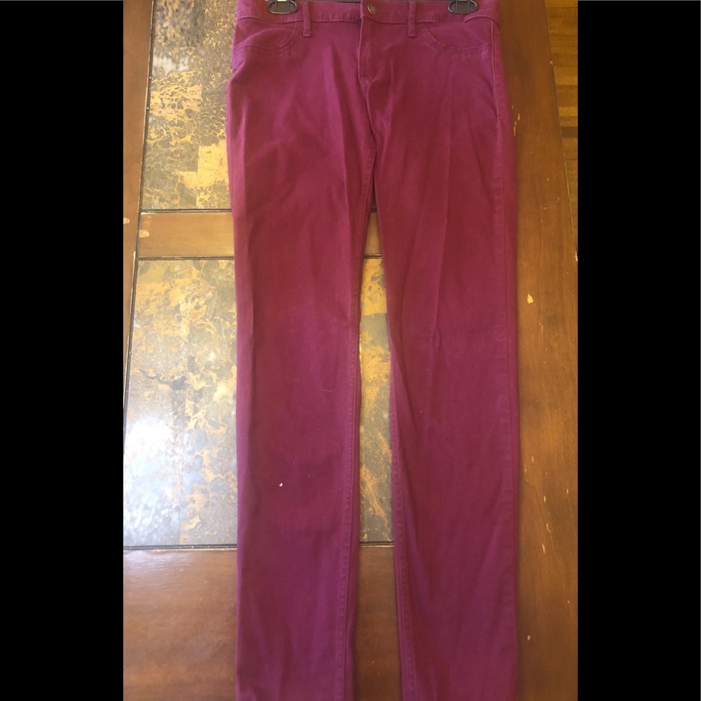 Maroon Pants